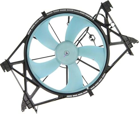 1 PCS Dual Radiator and Condenser Fan Assembly fits Dodge Ram 2500 2010 fits Ram 1500,2500,3500 2010-2018 in Saudi Arabia