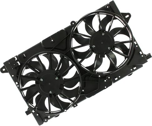1 x Dual Radiator and Condenser Fan Assembly fits Cadillac XTS 2013 2014 2015 2016 2017 in Saudi Arabia