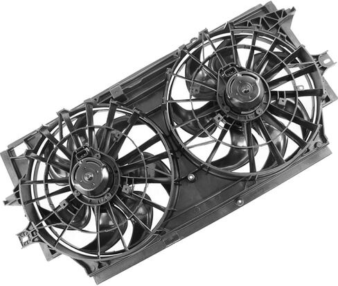 1 PCS Dual Radiator and Condenser Fan Assembly fits Buick Regal,Century 2000 2001 in Saudi Arabia