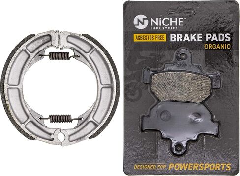NICHE Brake Pad with Shoe Set for Suzuki Boulevard Savage 650 59100-26870 64400-44810 Front Rear Semi-Metallic in Saudi Arabia