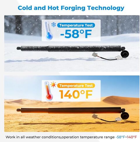 2A-711557 Liftgate Lift Support Compatible with Dodge 2011-2025 Durango,Rear Driver Power Liftgate Strut Replace 6833 3902AC, 6833 3902AD, 6833 3902AE, 68333902AC, 68333902AD, 68333902AE in Kuwait