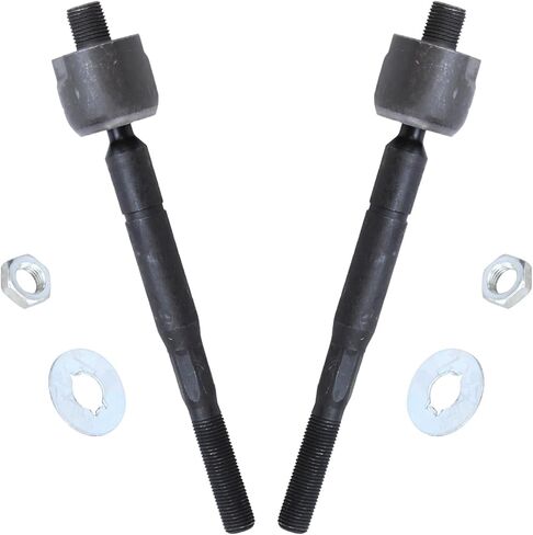 Detroit Axle - Front Inner Tie Rods Kit for 2007-2013 MDX 2 Inner Tie Rod End Links 2 Boots 2008 2009 2010 2011 2012 Replacement - 4pc Set in Saudi Arabia