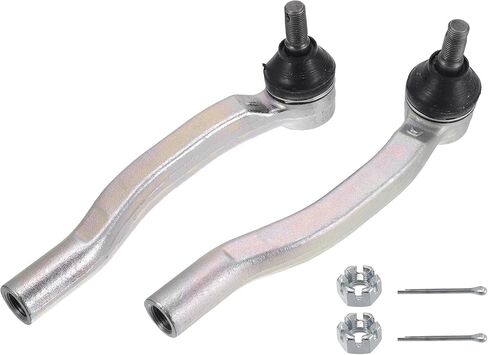 X AUTOHAUX 2pcs Front Outer Tie Rod Ends Kit Suspension Steering Tie Rod End for Toyota Sienna 2003-2010 Drag Link No.ES80627/ES80626/4547009030/4546009040 in Saudi Arabia
