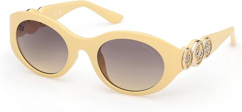 GUESS Oval Peony Plastic Sunglasses in Saudi Arabia
