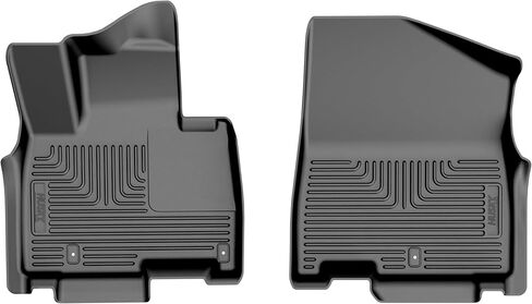 Husky Liners Weatherbeater Floor Mats | Fits 2022-2026 Kia Carnival | Front Row, 1-pc Black - 15071 in Kuwait