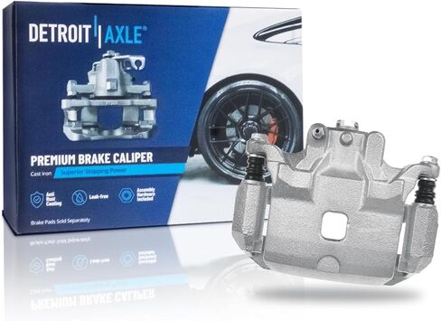 Detroit Axle - Front Right Brake Caliper w/Bracket Replacement for Nissan Cube Tilda Versa 1.8L in Saudi Arabia