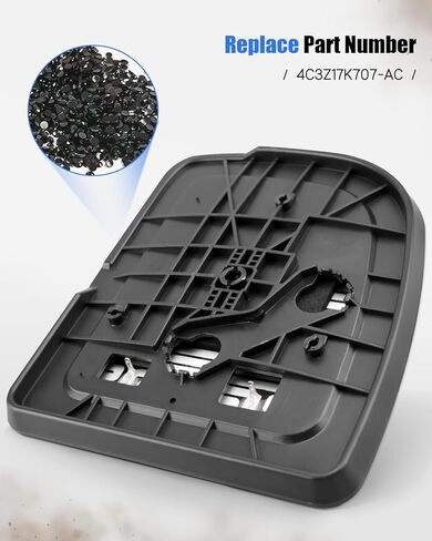 Driver Side Mirror Fit for Ford F250 F350 F450 1999-2007/ E150 2002-2004/ E350 2002-2019/ E450 2002-2017/ Excursion 2000-2005，Left Side Upper Mirror Glass 4C3Z17K707-AC in Kuwait