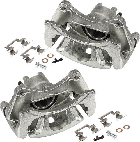 Maxfavor Front Left Right Brake Caliper fit for Jeep Patriot Compass 2007-2017 2.0L 2.4L / Dodge Avenger 2008-2014 & Dodge Caliber 2007-2012 / Chrysler 200 2011-2014 & Cirrus Sebring 2007-2010 in Saudi Arabia
