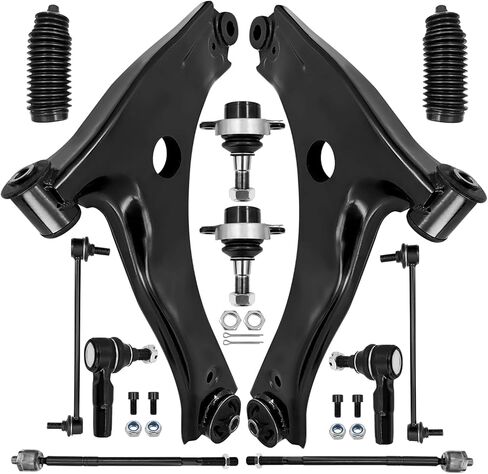 Front Suspension Kit Lower Control Arms with Bushing Compatible with Ford Transit-150/Transit-250/Transit-350/Transit-350 HD 2015-2019 in Kuwait