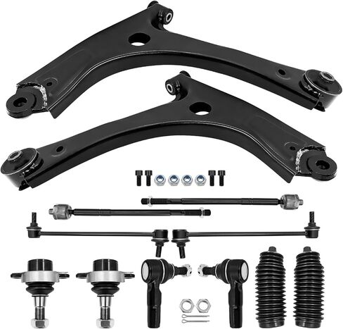 Front Suspension Kit Lower Control Arms with Bushing Compatible with Ford Transit-150/Transit-250/Transit-350/Transit-350 HD 2015-2019 in Kuwait