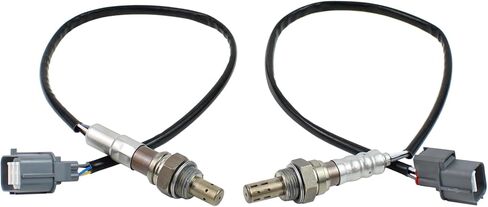 4 قطعة مستشعر الأوكسجين المنبع والمصب لـ Acura 3.5L MDX 2003-2006 RL 2005-2008 3.2L TL 2004-2006 لهوندا 3.0L Accord 2003-2007 3.5L Odyssey 2005-2006 Pilot 2005-08 Ridgeline 2006-08 in Saudi Arabia