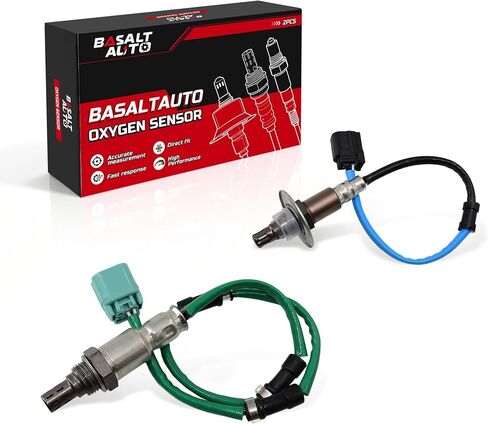 2Pcs Oxygen Sensors Upstreams 234-9131 & Downstream 234-4980 Compatible for 2015-2016 Honda CR-V [2.4L L4] Only in Kuwait