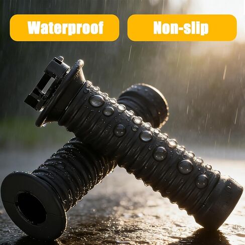 Handlebar Grips Compatible with Throttle and Clutch Riot Hand Grip Fit for Indian Scout 2015-2021 in Kuwait