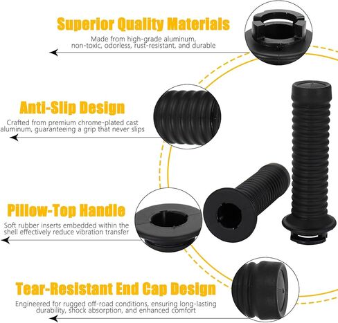 Handlebar Grips Compatible with Throttle and Clutch Riot Hand Grip Fit for Indian Scout 2015-2021 in Kuwait