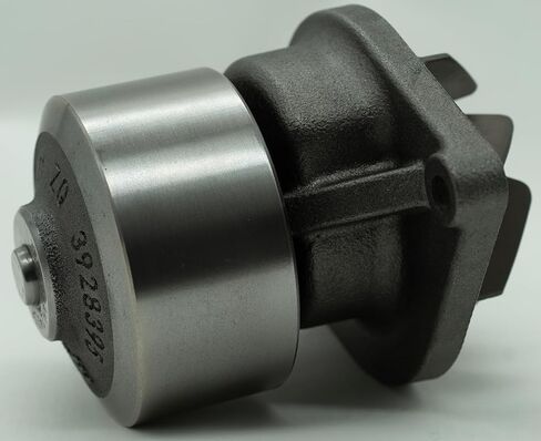 مضخة مياه Direct Fit A77703 للجرافة ذات العجلات W11B - جرار ديزل - مضخة تبريد مع حشية - معدة، مطلية - مع بكرة - تلبي مواصفات OEM أو تتجاوزها in Kuwait