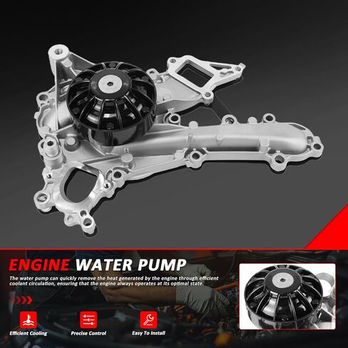 2762000801 Water pump suitable For Mercedes-Benz CLS400, CLS320, CLS400, C43AMG, E400, E320, ML320, ML400, R320, R400, SL400, S400, S320L, S350L, S400L, S450L, S500eL, S450 in Saudi Arabia