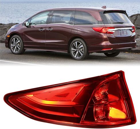 Boine Right Passenger Side Tail Light Compatible With 2018 2019 2020 2021 2022 2023 Honda Odyssey Rear Light Brake Lamps Include Bulb Replaces HO2805115 33500-THR-A01 (Right Passenger Side) in Saudi Arabia