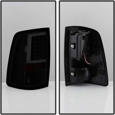 ACANII - For Black Smoked 2009-2018 Dodge Ram 1500 10-18 2500 3500 Incandescent Type Upgrade LED Tube Tail Lights Lamps in Saudi Arabia