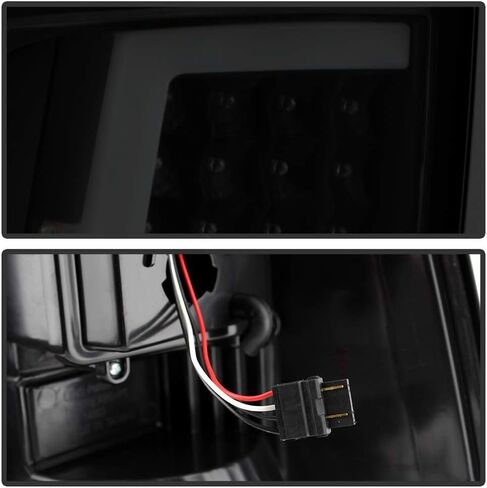 ACANII - For Black Smoked 2009-2018 Dodge Ram 1500 10-18 2500 3500 Incandescent Type Upgrade LED Tube Tail Lights Lamps in Saudi Arabia