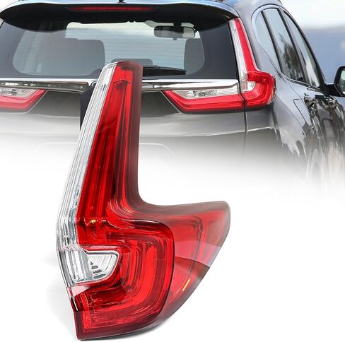 Huray LED Tail Light for Honda CRV 2017 2018 2019 OE 33500TLAA01 Rear Lamp Stop Light Replacement (Passenger Side (Right)) in Saudi Arabia