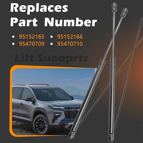 2 Pcs 19.11 in Liftgate Trunk Struts Lift Supports Compatible with Chevrolet 12-19 Sonic Shock Gas Spring Cylinder Rear Back Tailgate Hatch Replaces 95152165 95470709 95152166 95470710 in Saudi Arabia