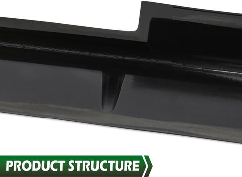 GRAND ORANGE Tailgate Rear Wing Spoiler Compatible with Ford F150 2015 2016 2017 2018 2019 2020 ABS Plastic Primer Black in Saudi Arabia