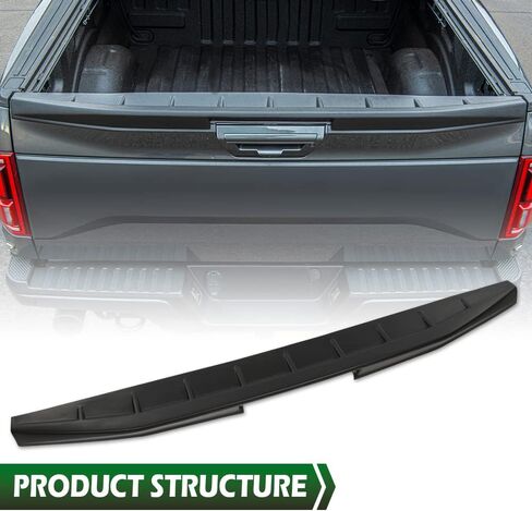 GRAND ORANGE Tailgate Rear Wing Spoiler Compatible with Ford F150 2015 2016 2017 2018 2019 2020 ABS Plastic Primer Black in Saudi Arabia