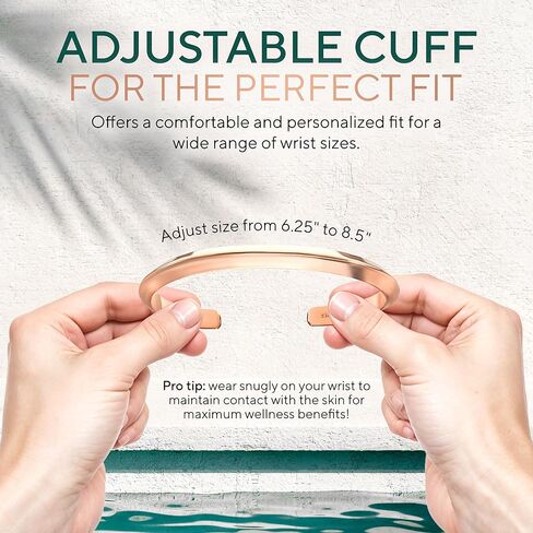 TheraCopper Copper Bracelet for Men & Women — 100% Pure Copper Bracelets — Raw, Solid & Uncoated Authentic Handmade Tibetan Bracelet Cuff Bangles (Plain & Prism Design) in Kuwait