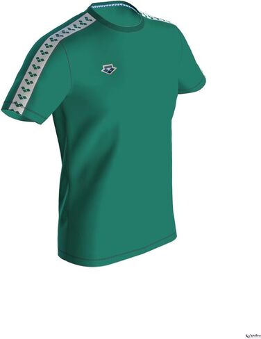 ARENA Men's Team T-Shirt Short Sleeve Crew Neck Slim Fit Casual Cotton Top Athletic Retro Vintage Logo Tee in Saudi Arabia