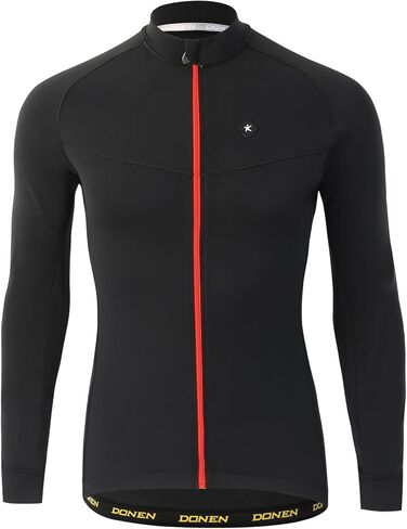 Men's Winter Long-Sleeved Cycling Jacket Fleece Cycling Top Lightweight Windproof in Saudi Arabia