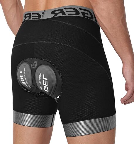 X-TIGER Bike Shorts for Men 5D Gel Padded Anti-Slip Leg Cycling Underwear Mountain Bicycle Riding Road Biking Liner in Kuwait