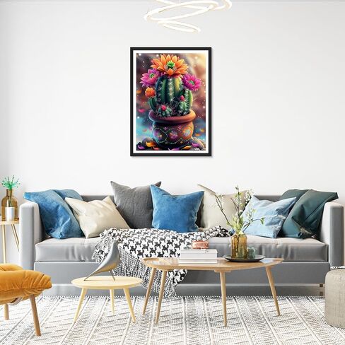 HEIBAGO Moon Diamond Art Kits for Adults, Night Diamond Painting Kits for Adult Beginners, Full Round Drill Diamond Painting, Art Gem Painting Kits for Home Wall Decor 12x12inch in Kuwait