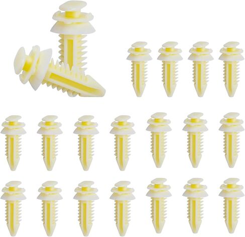40 PCS Car Door Panel Chip Retainers, Plastic Door Panel Fasteners with Replacement Number 15545202, Car Door Clip Compatible with C3500, K1500, Silverado 1500, Sierra 1500 in Saudi Arabia