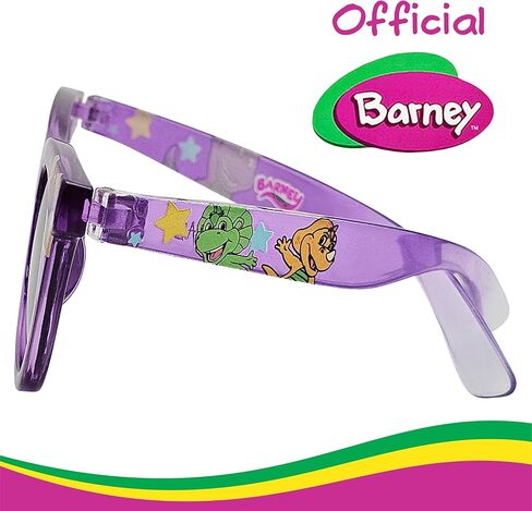 ARKAID Official Barney Sunglasses for Kids | Purple Dinosaur Shades for Fans | Safe UV 400 | One Size Fits Most Kids in Kuwait