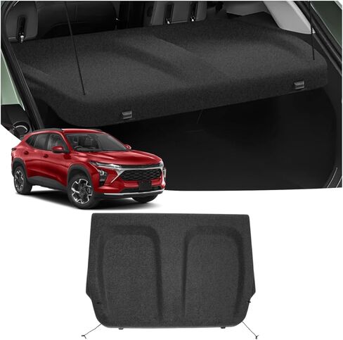 Powerty Cargo Cover for 2024 2025 2026 Chevy Trax Trunk Cover Cargo Cover Board Trunk Security Shield Shade Black for 2024 2025 2026 Chevrolet Trax Accessories in Saudi Arabia
