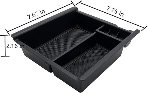 JOJOMARK Compatible with Toyota Tacoma Accessories Center Console Tray Organizer Armrest Box Secondary Storage Fits for Tacoma 2023 2022 2021 2020 2019 2018 2017 2016 (Black) in Saudi Arabia