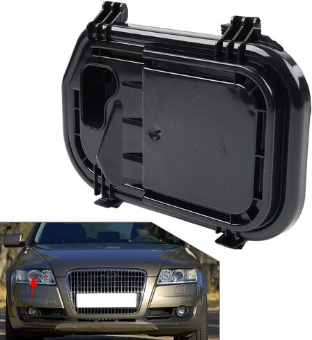 SIKUAI 4F0941158 Light Protective Caps Headlight Cover Exterior Accessories 1Pc For Audi A6 / S6 / RS6 C6 05-2011 ABS Right in Kuwait