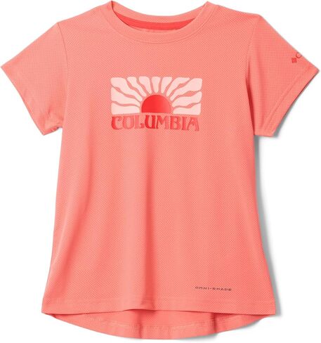 طاقم رسومي بأكمام قصيرة من Columbia Girls Tech Trail Utility in Saudi Arabia