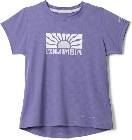 طاقم رسومي بأكمام قصيرة من Columbia Girls Tech Trail Utility in Saudi Arabia