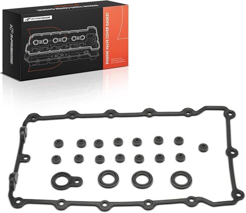 A-Premium Engine Valve Cover Gasket Set Compatible with BMW E36 Series 318i 1991-1995, 318i 1996-1999, 318is 1991-1999, 318ti 1995-1999, Z3 1996-1998 in Saudi Arabia