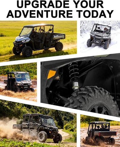 طقم رفع التعليق 3 بوصة متوافق مع Can-Am Defender HD 5 / HD 8 / HD 9 / HD 10 (نماذج DPS وXT)، تحسين الخلوص الأرضي ويسمح بإطارات تصل إلى 28 بوصة، ملحق للطرق الوعرة in Kuwait