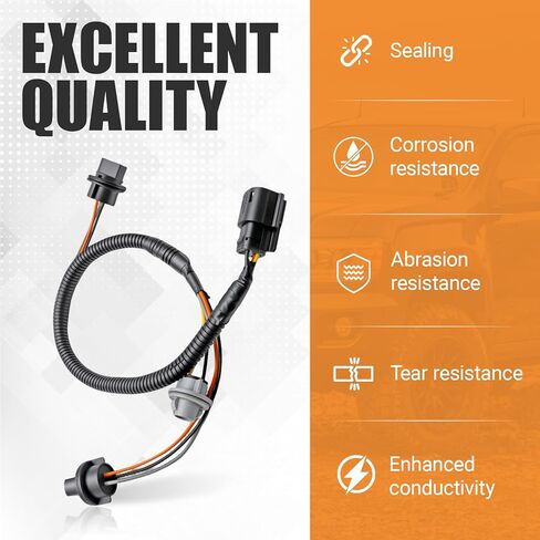 23126521 Tail Lamp Wiring Harness Compatible with Chevy Colorado 2015-2022 GMC Canyon 2015-2022, Tail Light Wiring Harness Replacement for 23126521 in Kuwait