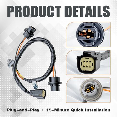 23126521 Tail Lamp Wiring Harness Compatible with Chevy Colorado 2015-2022 GMC Canyon 2015-2022, Tail Light Wiring Harness Replacement for 23126521 in Kuwait