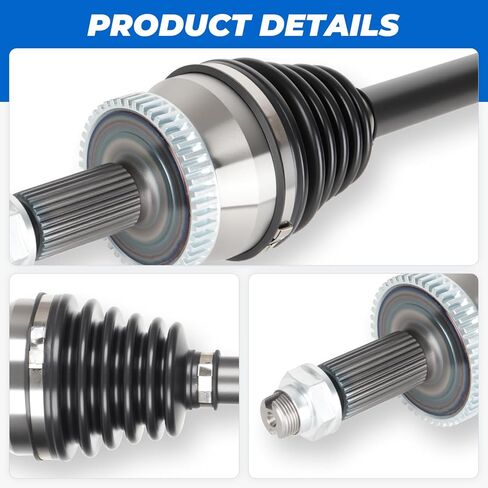 TadaMark 2PCs Front CV Axle Shaft Assembly Fit for Hyundai Sonata 2.4L 2015-2019, Fit for Kia Optima 2.4L 2016-2020, L4 Gas Only, Left and Right Side, for 66-3830, 66-3829 in Saudi Arabia