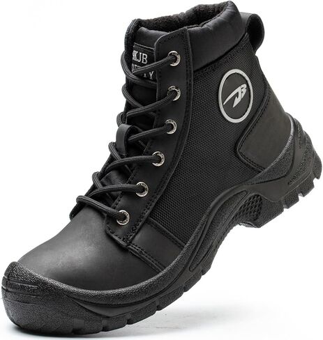 أحذية عمل نسائية ذات مقدمة فولاذية، أحذية أمان من الجلد الطبيعي، أحذية المشي لمسافات طويلة على الجليد، أحذية رياضية للعمل غير قابلة للانزلاق in Kuwait