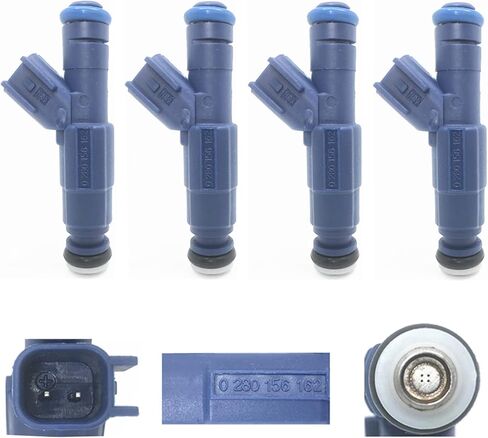 4PCS Fuel Injectors Replacement For Ford Escape 2005-2008, Focus 2005-2007 & Mazda Tribute 2005-2006 & Mercury Mariner 2005-2008, 2.0L 2.3L, Replace# FJ930, 0280156162,9L8Z9F593A, 3M6Z9F593BA in Saudi Arabia