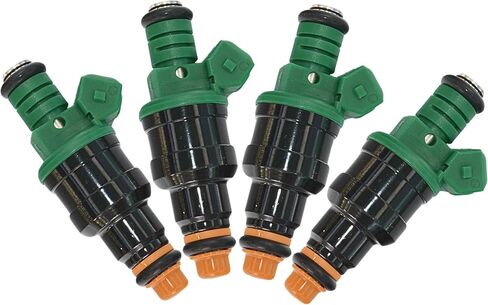 4 x FUEL INJECTORS COMPATIBLE WITH PORSCHE 944 S2 2.5 TURBO 1984-1991 FIT 0280150803/95160611000 in Saudi Arabia