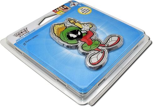Elektroplate Looney Tunes Marvin The Martian All Metal Emblem for Cars, Trucks, and All Auto | Universal Fit at 3.2" x 2.4" | Weatherproof in Saudi Arabia