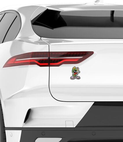 Elektroplate Looney Tunes Marvin The Martian All Metal Emblem for Cars, Trucks, and All Auto | Universal Fit at 3.2" x 2.4" | Weatherproof in Saudi Arabia