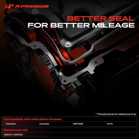 A-Premium Engine Valve Cover Gasket Set Compatible with Mitsubishi Outlander 2007-2020, 3.0L in Saudi Arabia